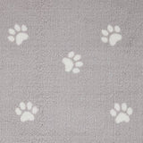 Argos Home grey paw print runner and mat set 180x57cm - British product