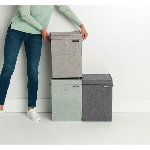 Brabantia 35 Litre Grey Stackable Laundry Box GOODS M&S   