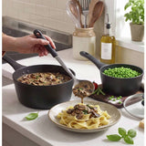 Salter 3-piece saucepan set with thermo collar, UK version