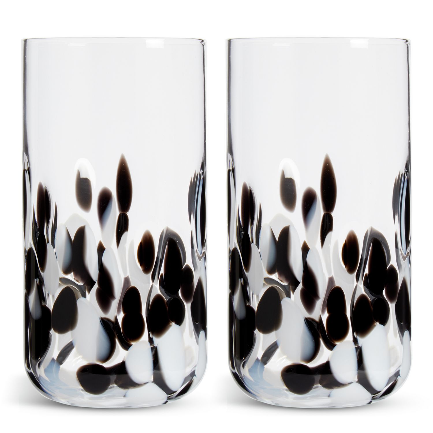 Habitat confetti hi-ball glasses set of 2, UK version