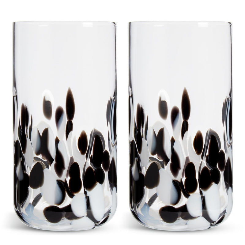 Habitat confetti hi-ball glasses set of 2, UK version