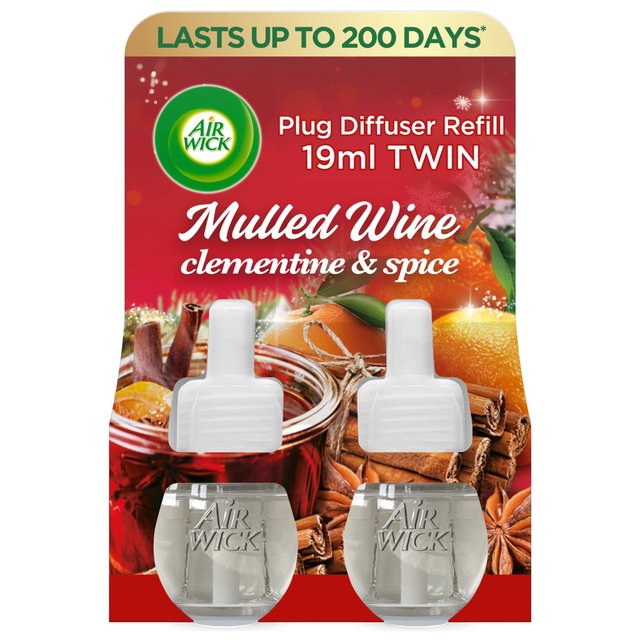 Airwick Mulled Wine Plug In Twin Refill   2 x 19ml GOODS M&S   