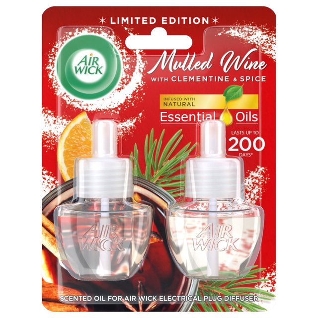 Airwick Mulled Wine Plug In Twin Refill   2 x 19ml GOODS M&S   