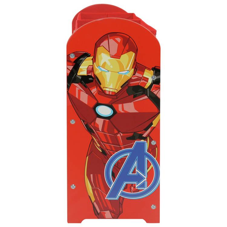 Disney Marvel Avengers 3-tier storage unit in red (British brand)