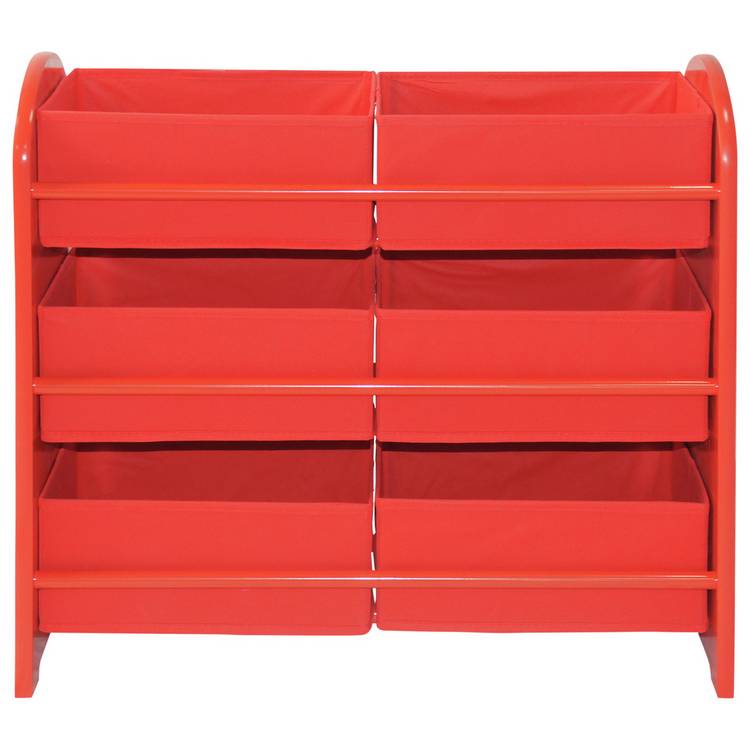 Disney Marvel Avengers 3-tier storage unit in red (British brand)
