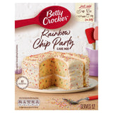 Betty Crocker Rainbow Chip Party Cake Mix   425g GOODS M&S   