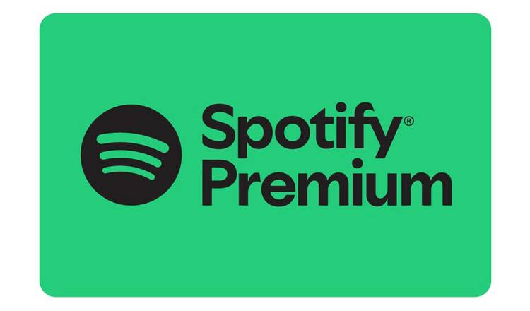 Spotify Premium 1 Month 12 GBP Gift Card GOODS Argos