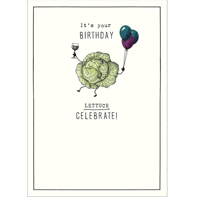 It's Your Birthday Lettuce Celebrate! Birthday Card GOODS M&S   