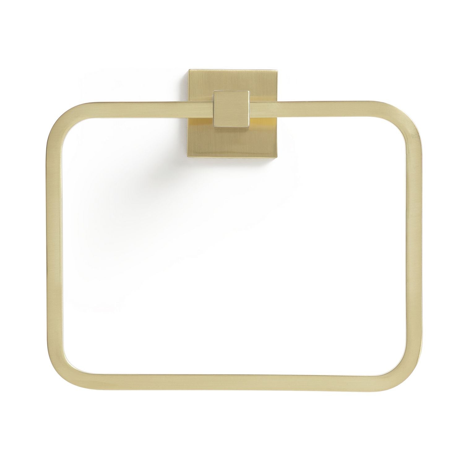 Argos Home brushed gold towel ring 18cm, imported from the UK