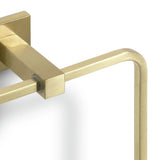 Argos Home brushed gold towel ring 18cm, imported from the UK