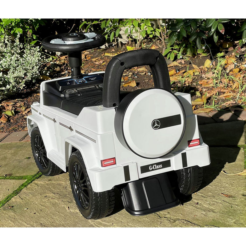 Mercedes G350 foot to floor ride-on car toy, UK version