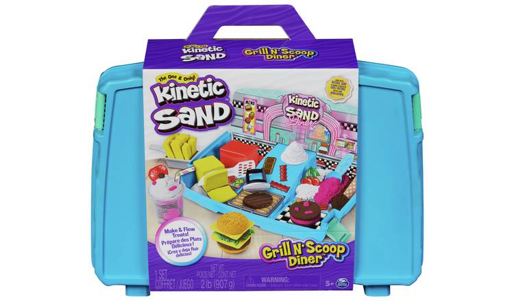 Kinetic Sand Grill and Scoop Diner Set GOODS Argos