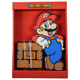 Super Mario Kids Wall Clock multicoloured 21cm, imported from the UK