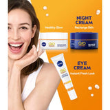 NIVEA Q10 Energy Anti-Wrinkle Day Face Cream SPF 15    50ml GOODS M&S   