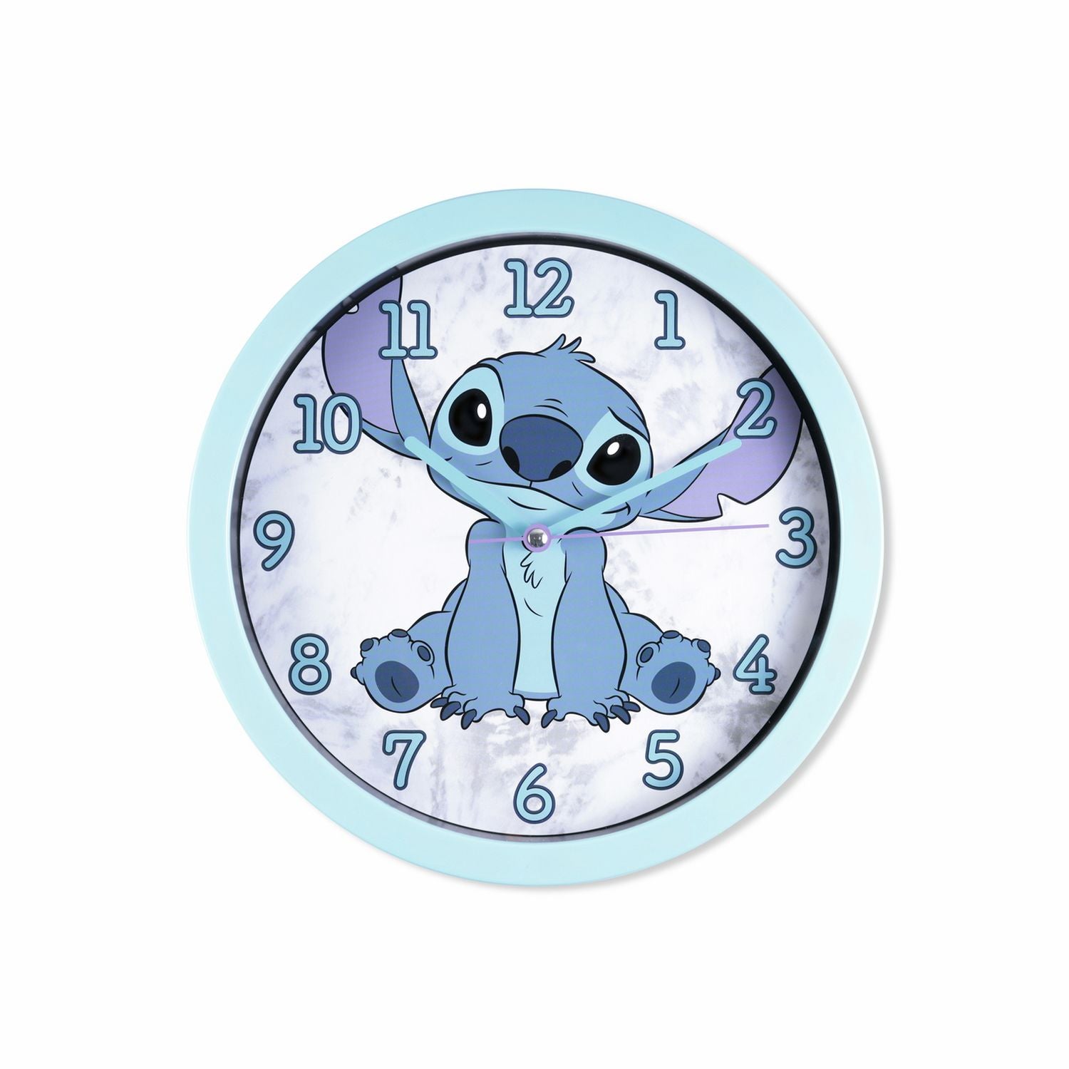 Disney Lilo & Stitch wall clock blue 25cm (British brand)