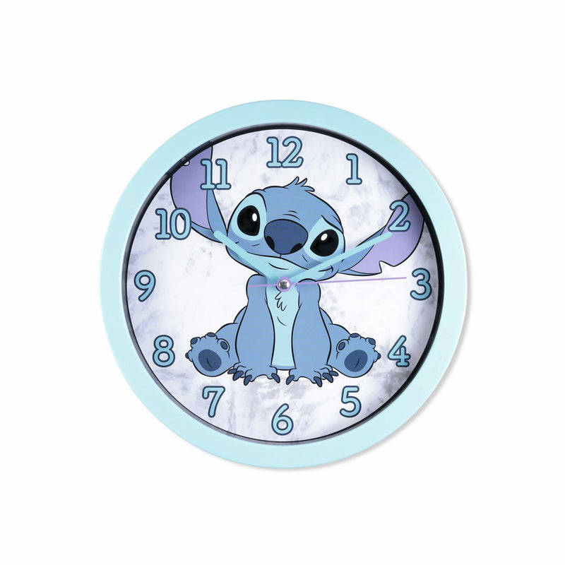 Disney Lilo & Stitch wall clock blue 25cm (British brand)