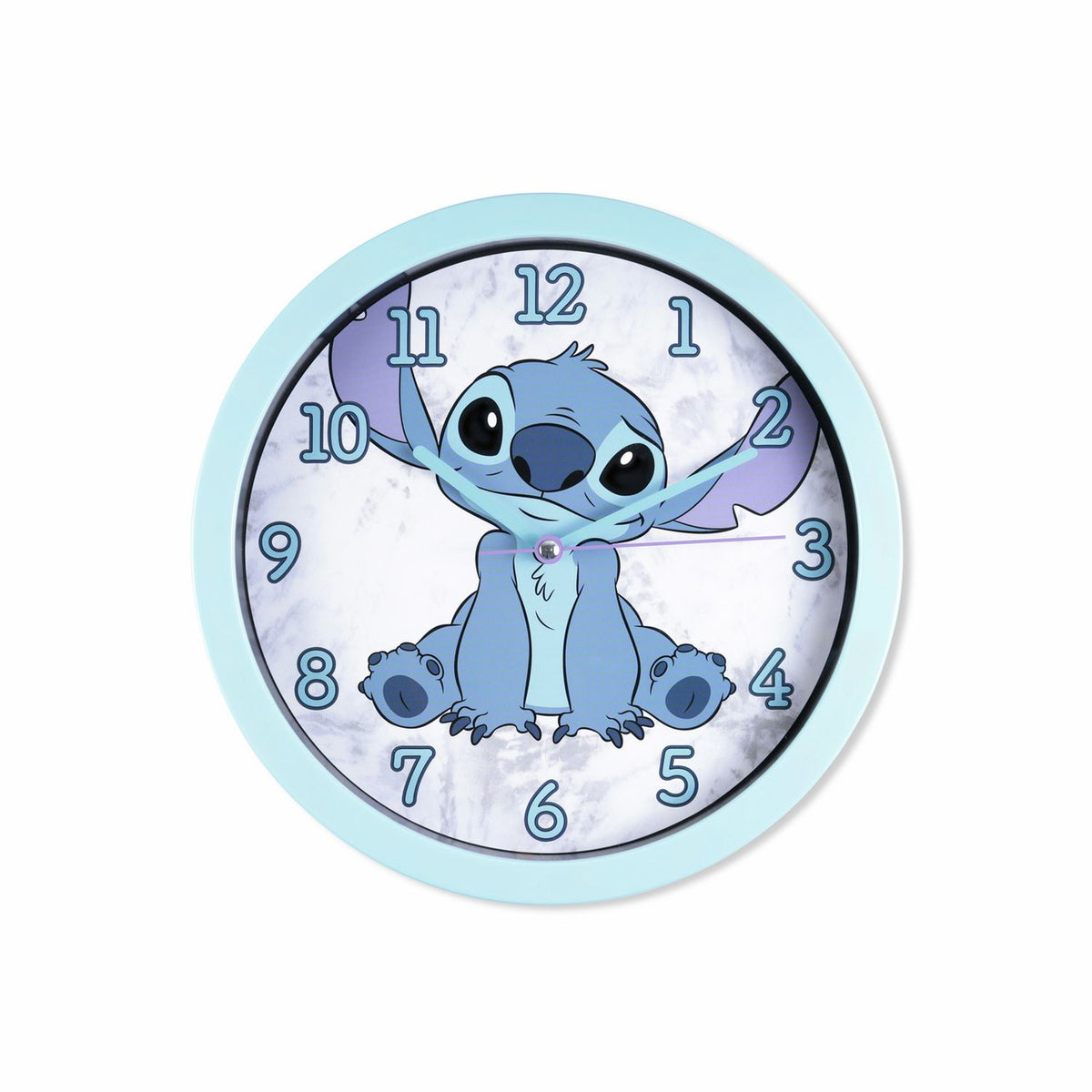 Disney Lilo & Stitch wall clock blue 25cm (British brand)