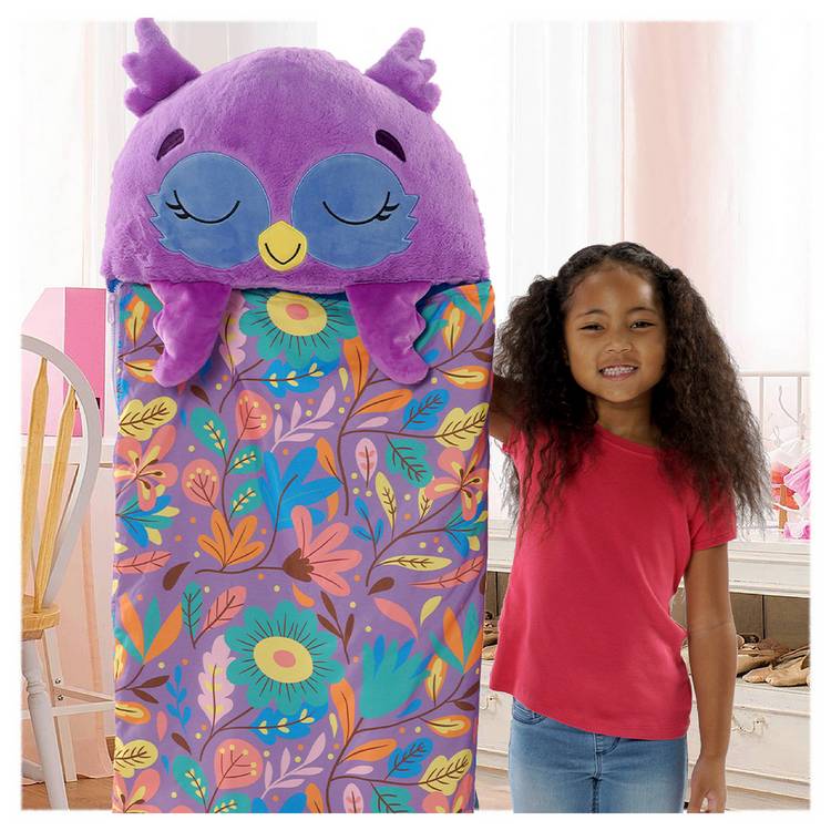 Happy Nappers owl large sleeping bag (British brand)