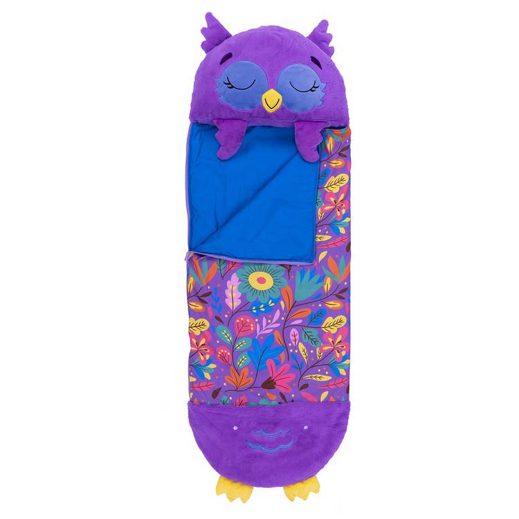 Happy Nappers owl large sleeping bag (British brand)