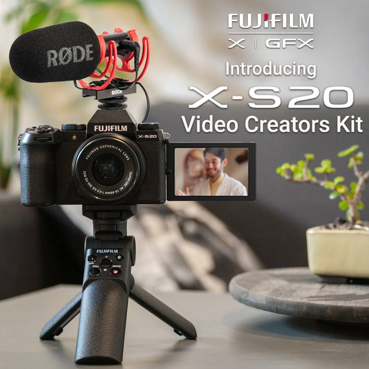 Fujifilm X-S20 Vlogger Kit mirrorless camera, imported from the UK