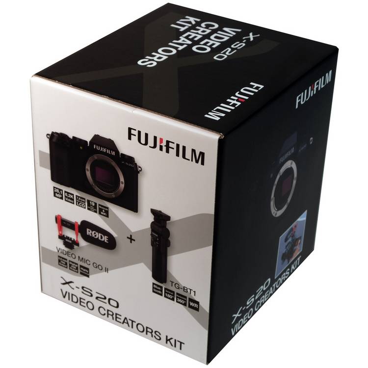 Fujifilm X-S20 Vlogger Kit mirrorless camera, imported from the UK