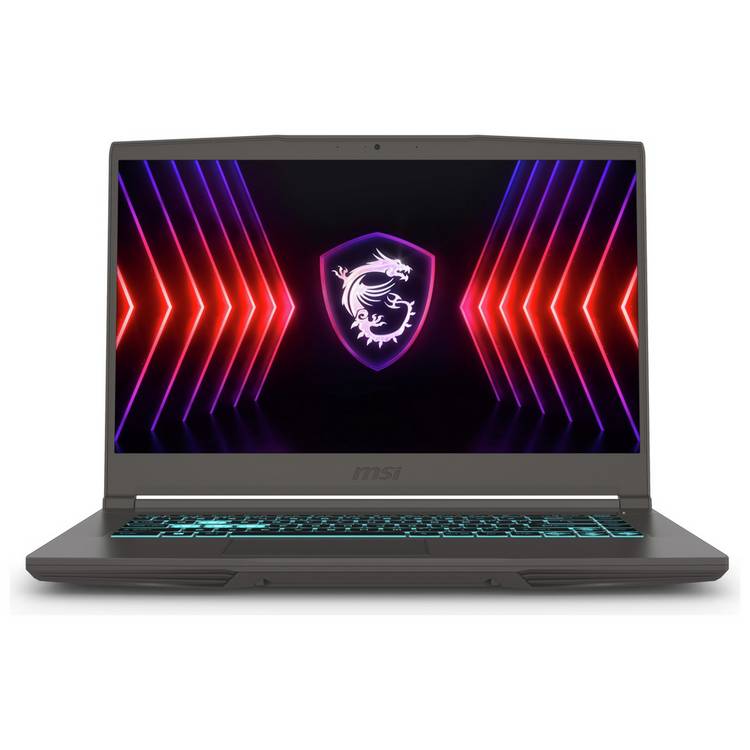 MSI Thin 15 gaming laptop Intel Core i5 RTX 4050 15.6in (British brand)