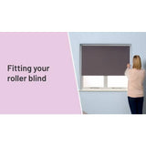 Habitat day and night roller blind black 90cm, imported from the UK