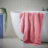 Habitat bath sheet rose 150x100cm, imported from the UK