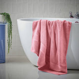 Habitat bath sheet rose 150x100cm, imported from the UK