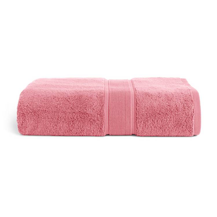Habitat bath sheet rose 150x100cm, imported from the UK