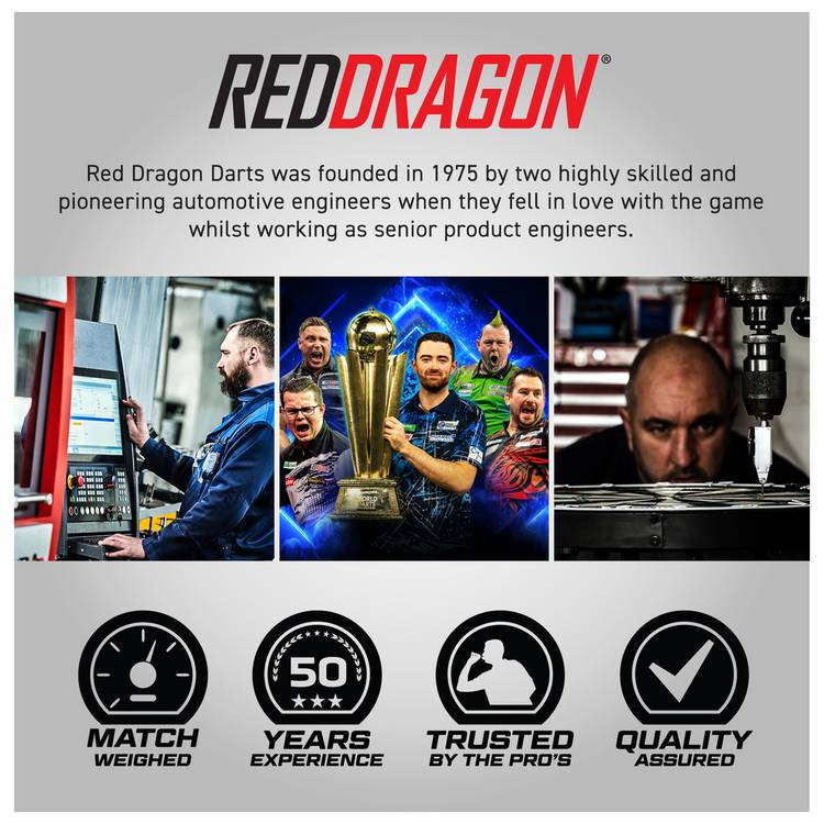 Red Dragon Snakebite dart case - British product