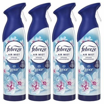 Febreze Air Mist Air Freshener 4 x 185ml