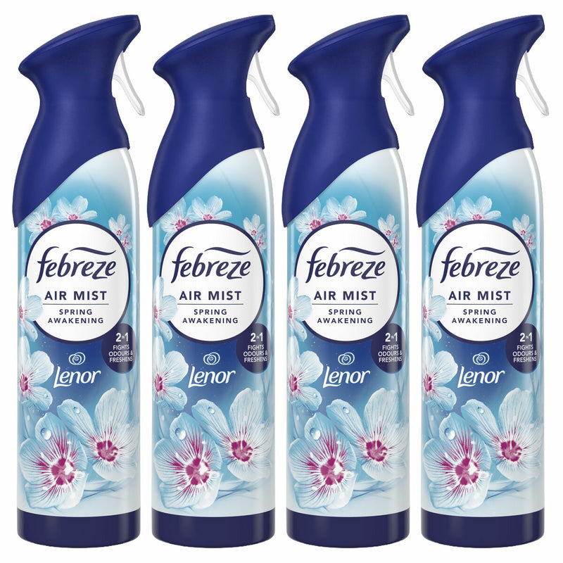 Febreze Air Mist air freshener spray 4 x 185ml - British product