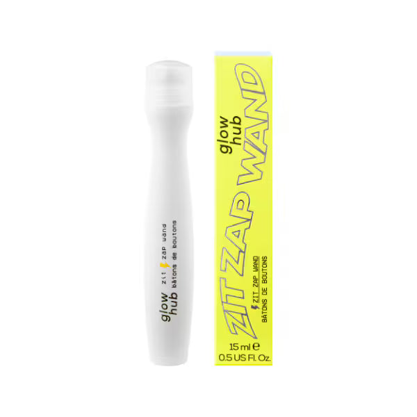 Glow Hub Zit Zap Wand rollerball spot treatment for blemishes, UK version
