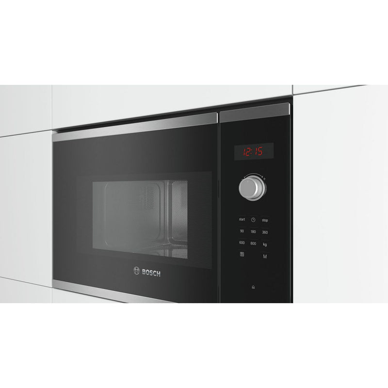 Bosch BFL523MS0B Built In Microwave - Stainless Steel
