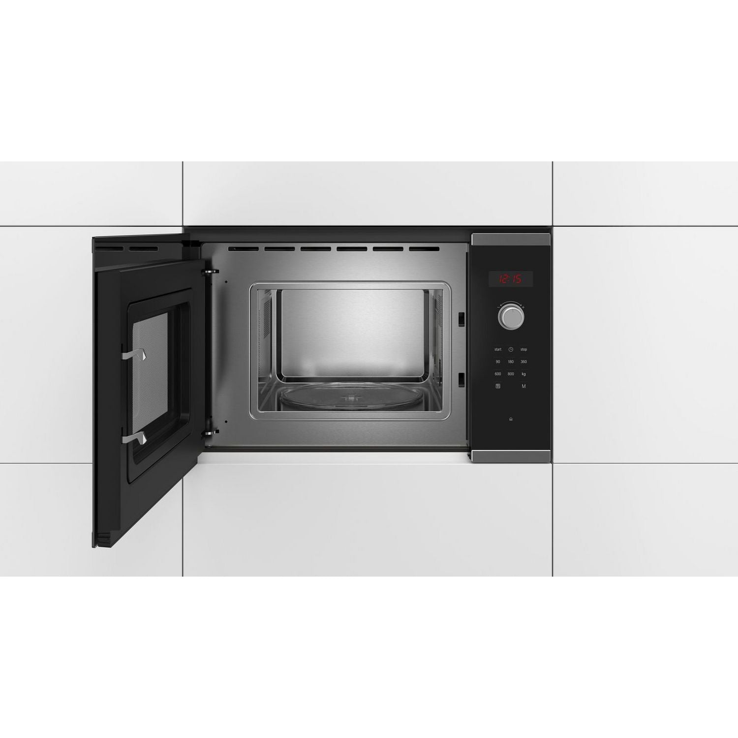 Bosch BFL523MS0B Built In Microwave - Stainless Steel