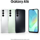 Samsung Galaxy A16 4G 128GB smartphone in Grey, imported from the UK