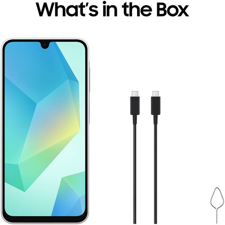Samsung Galaxy A16 4G 128GB smartphone in Grey, imported from the UK