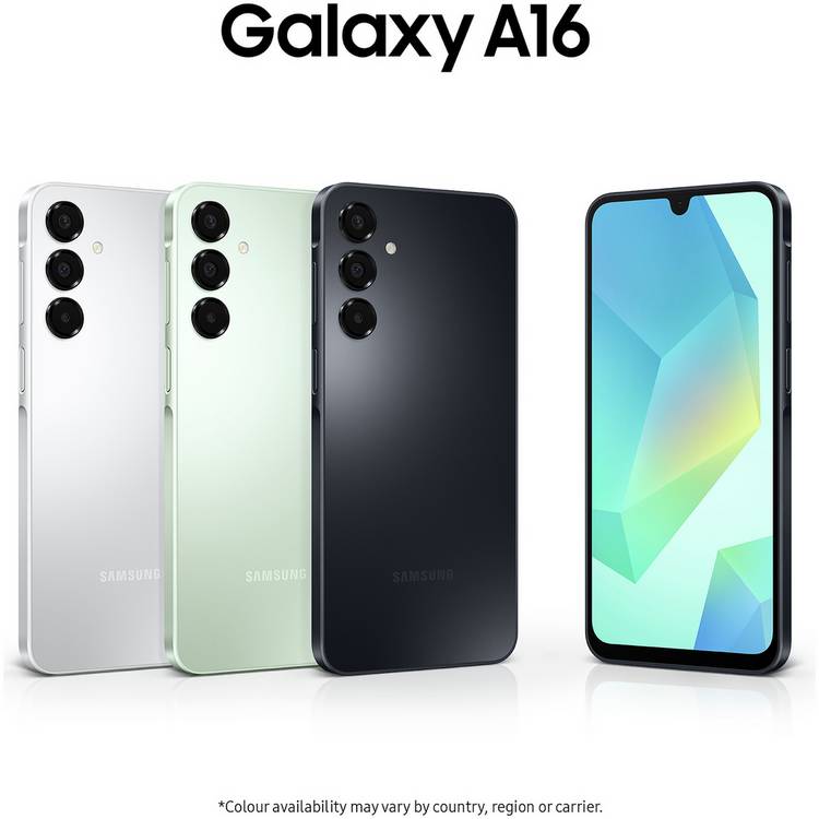 Samsung Galaxy A16 4G 128GB smartphone (British brand)