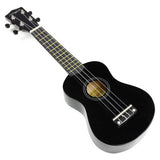 Martin Smith soprano ukulele 21-inch beginner pack black (British brand)