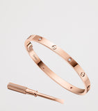 Cartier LOVE bracelet medium rose gold diamond - British product