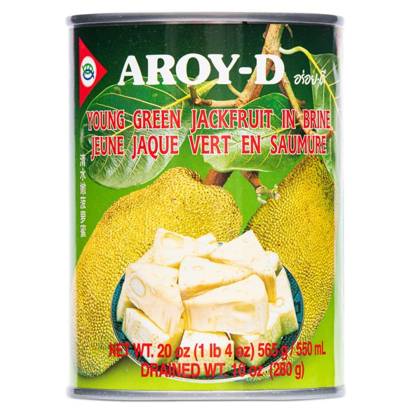 Aroy-D young green jackfruit in brine (British brand)