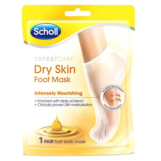 Scholl Expert Care Dry Skin Foot Mask No Added Fragrance or Colourants- 1 Pair GOODS Boots   