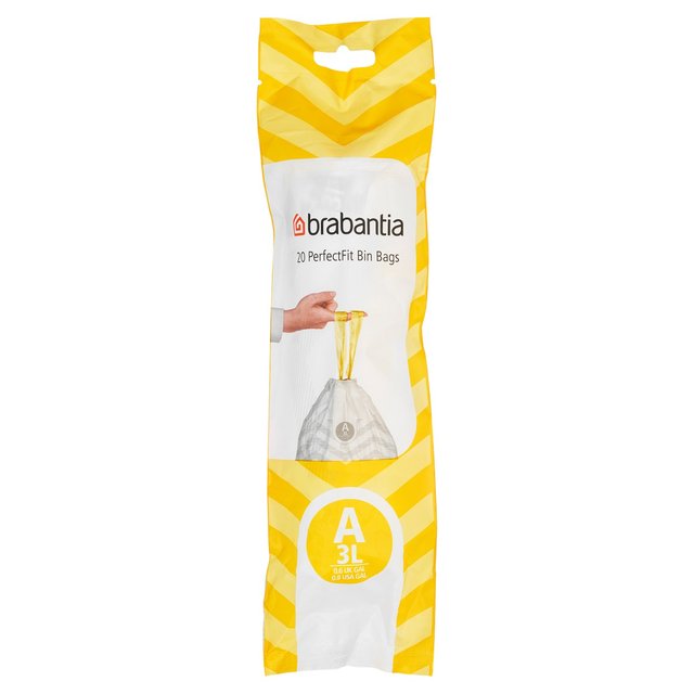 Brabantia Smartfix A 3L Bin Liners   20 per pack GOODS M&S   