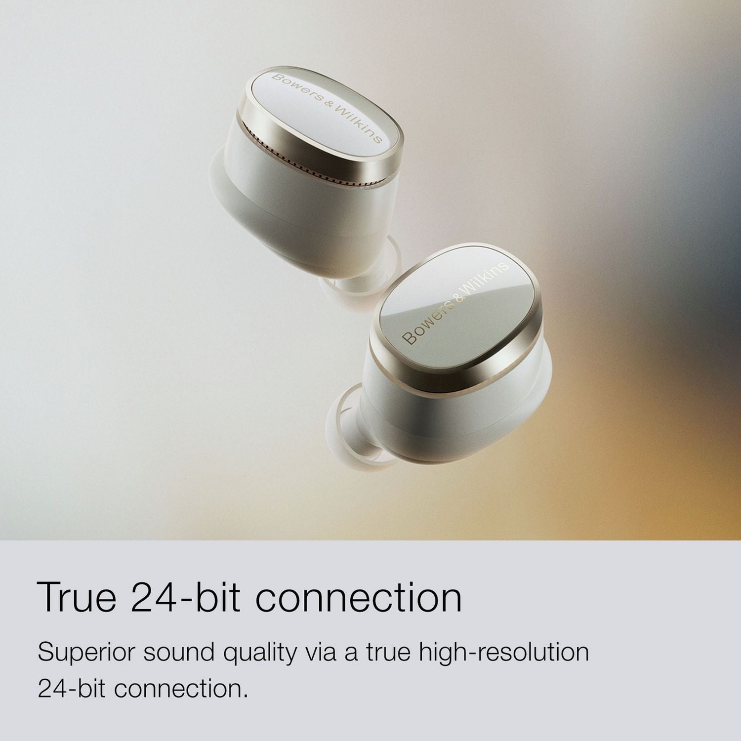 Bowers & Wilkins Pi8 true wireless earbuds Dove White (British brand)