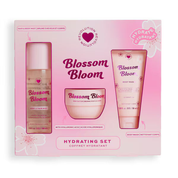 I Heart Revolution Blossom Bloom Bath & Body Gift Set, UK version