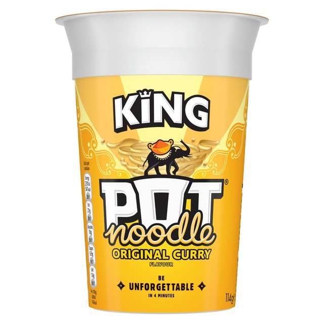 Pot Noodle King Original Curry   114g