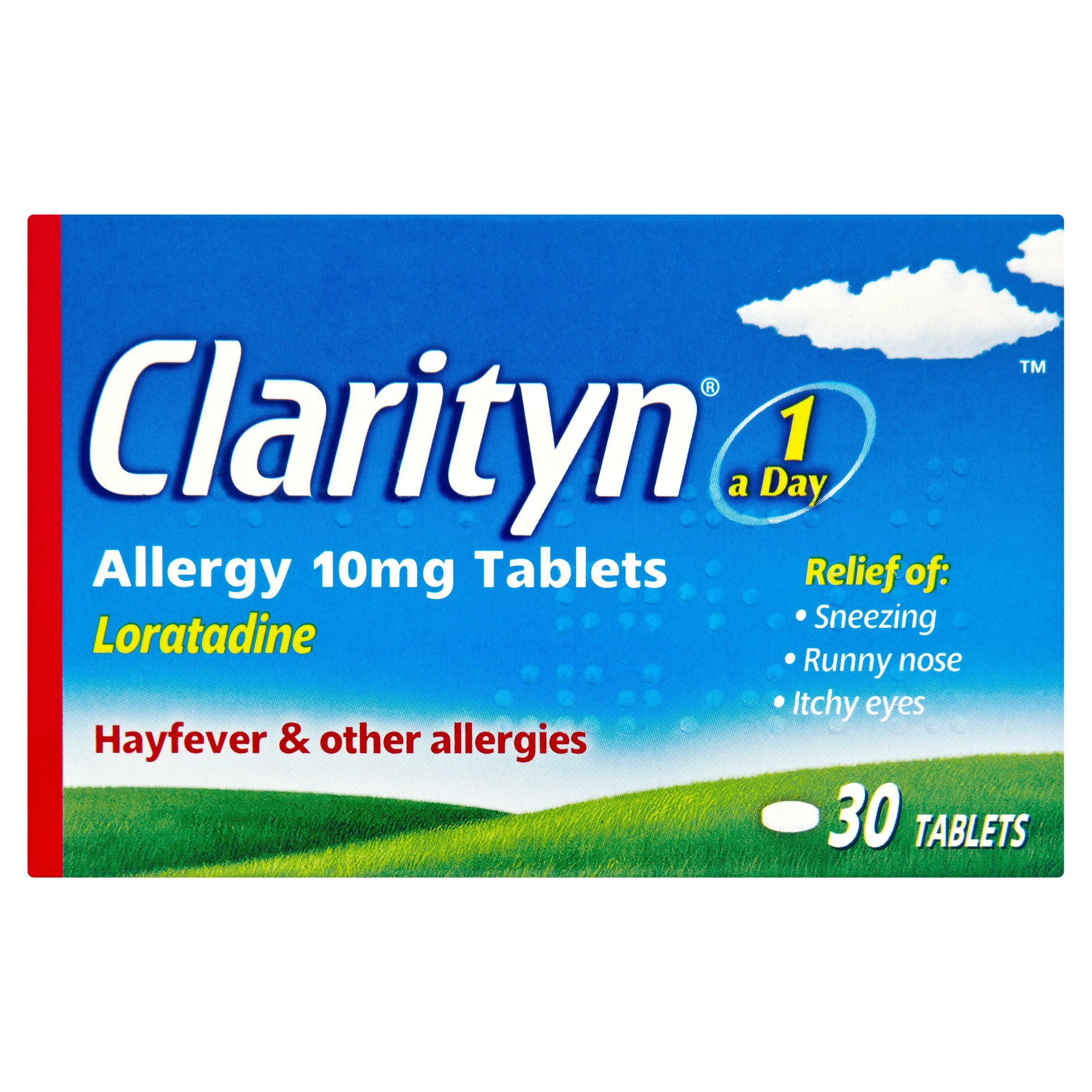 Clarityn Allergy Hayfever Relief Tablets x30 Hayfever & ergy relief Sainsburys   