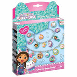 Totum Gabbys Dollhouse glitter charm bracelet craft kit, UK version