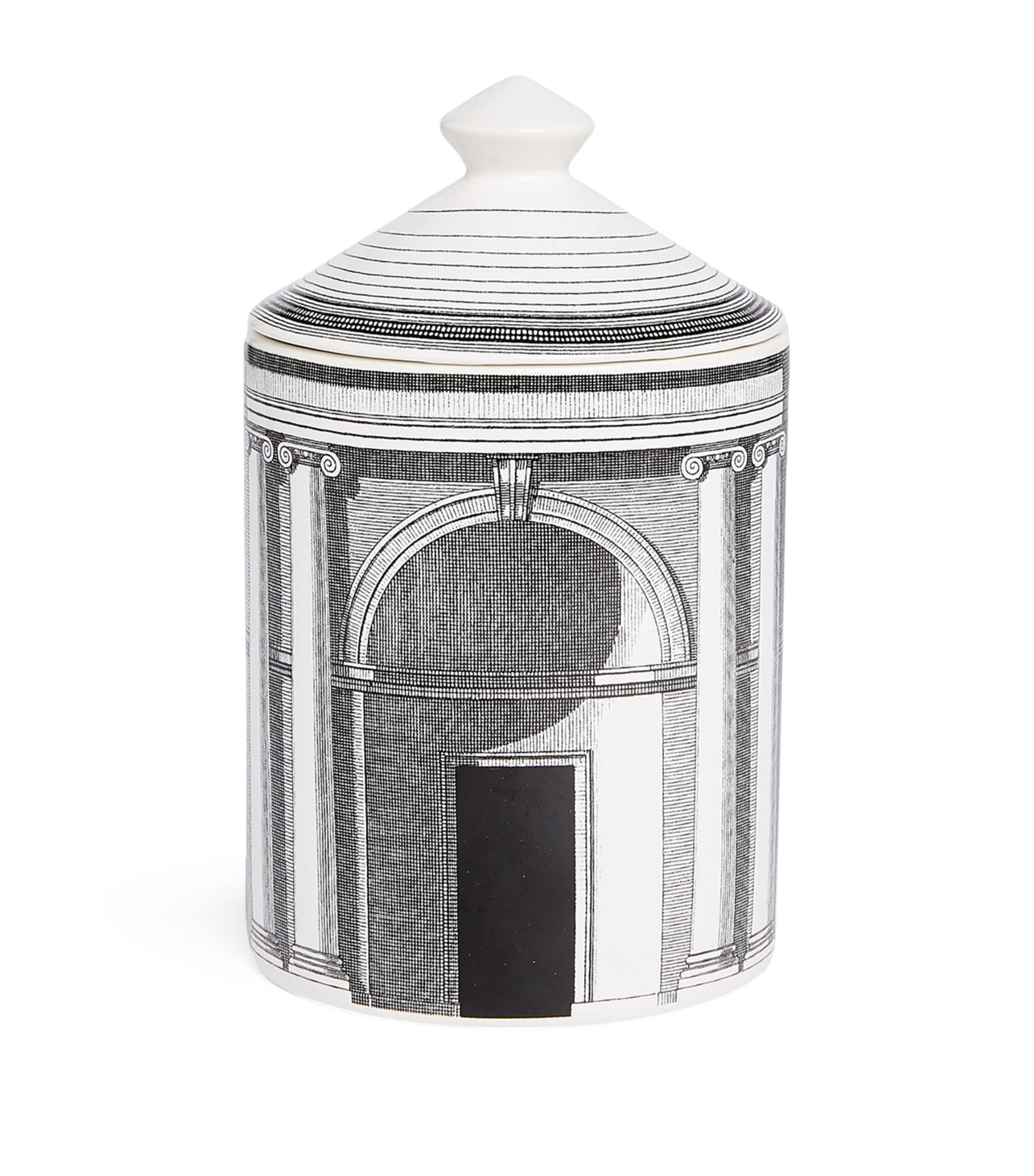 Fornasetti Small Architettura Candle woody Immaginazione scent 310g - British product